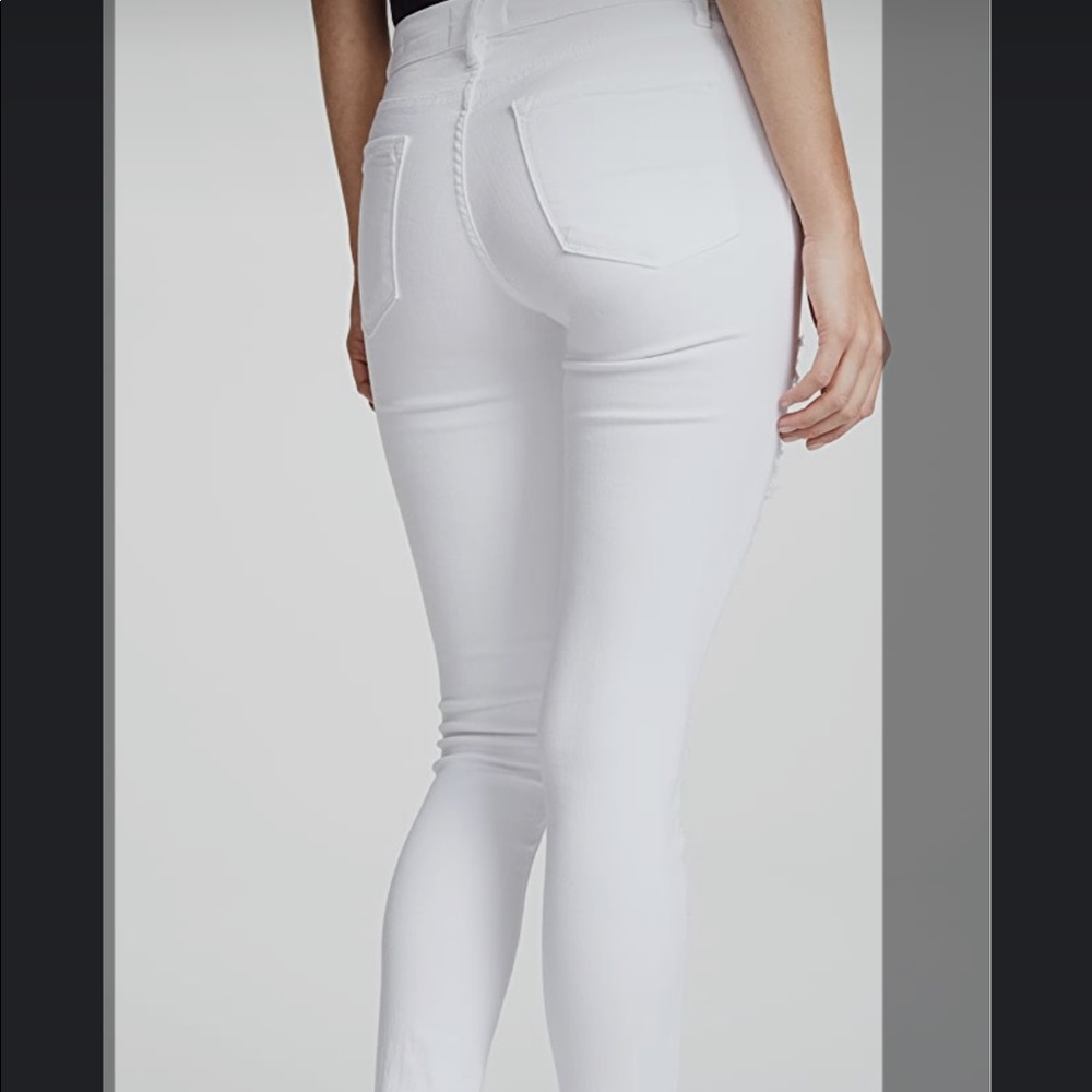 Frame Le Color Rip Skinny Jeans - Picture 3 of 3